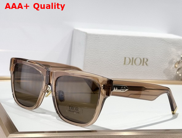 DiorTailoring S1F Black Square Sunglasses Replica