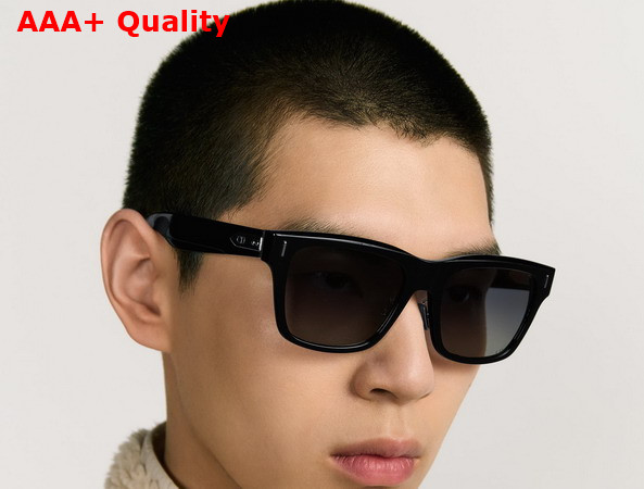 DiorTailoring S1F Black Square Sunglasses Replica