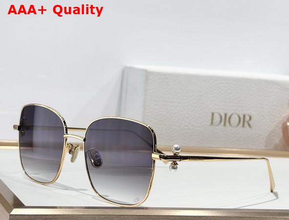 DiorTribales S1U Brown to Indigo Gradient Square Sunglasses Replica