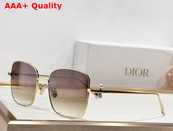DiorTribales S1U Brown to Indigo Gradient Square Sunglasses Replica