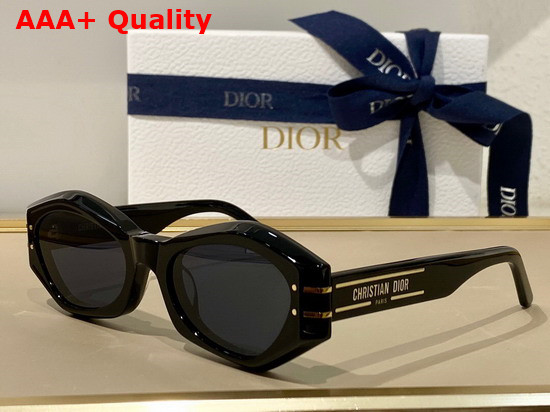 Diorsignature B1U Black Butterfly Sunglasses Replica