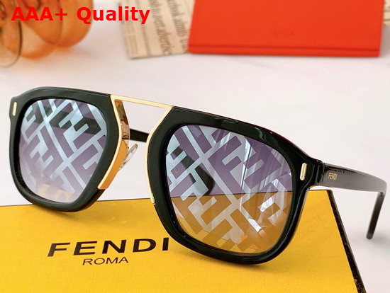 Fendi Force Black Sunglasses Replica