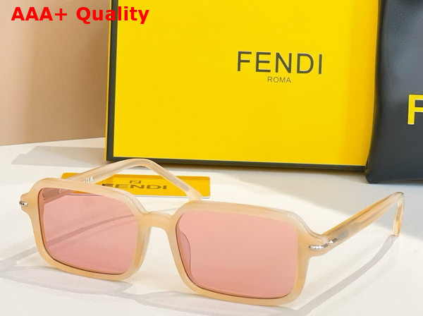 Fendi Selleria Black Acetate Sunglasses Replica