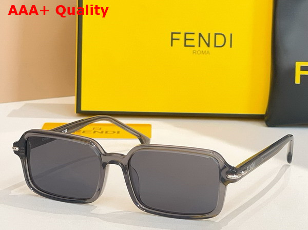 Fendi Selleria Black Acetate Sunglasses Replica