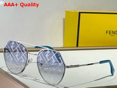Fendi Sky Blue Sunglasses Replica