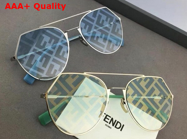 Fendi Sky Blue Sunglasses Replica