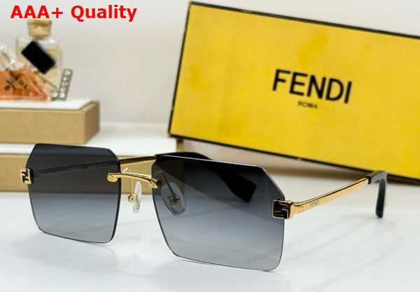 Fendi Sky Fashion Show Sunglasses in Brown Replica