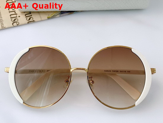 Jimmy Choo Round Sunglasses Pink Replica