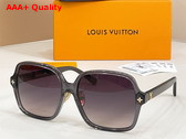 LV Aura Square Sunglasses in Anthracite Z3044E Replica