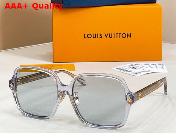 LV Aura Square Sunglasses in Anthracite Z3044E Replica