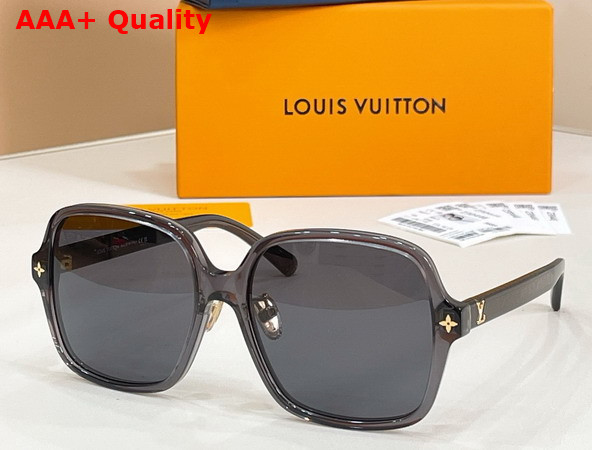 LV Aura Square Sunglasses in Anthracite Z3044E Replica