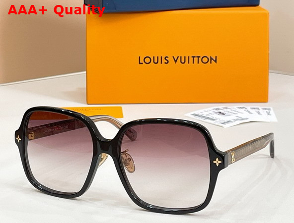 LV Aura Square Sunglasses in Anthracite Z3044E Replica