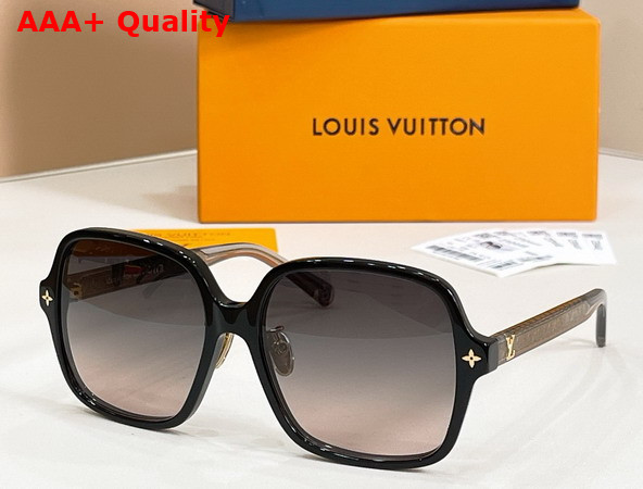 LV Aura Square Sunglasses in Anthracite Z3044E Replica