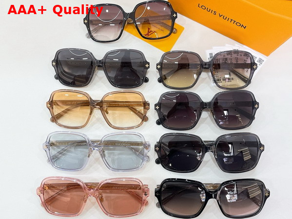 LV Aura Square Sunglasses in Anthracite Z3044E Replica