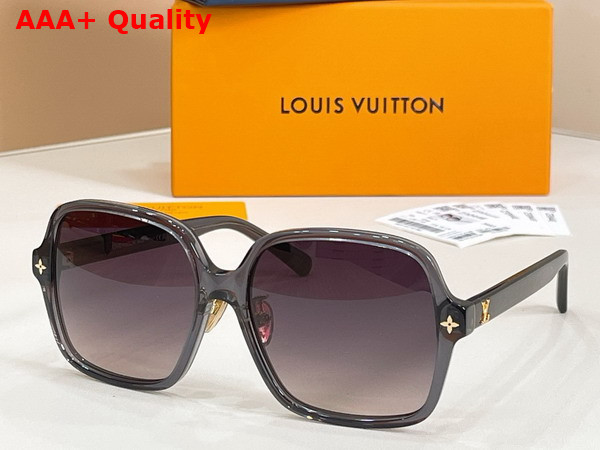 LV Aura Square Sunglasses in Anthracite Z3044E Replica