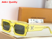 LV Clash Low Square Sunglasses in Lemon Acetate Z2703E Replica