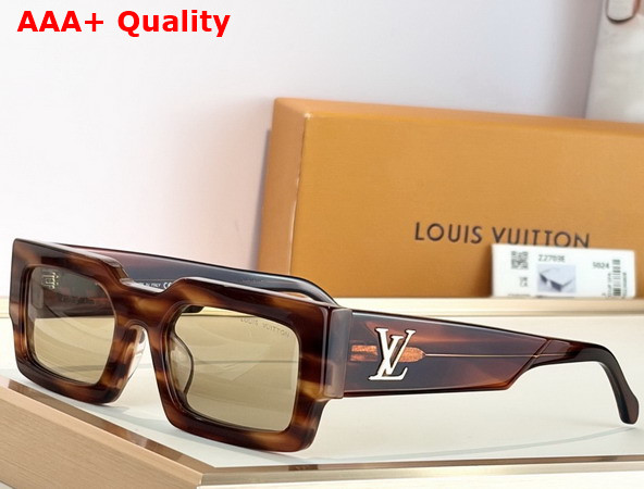 LV Clash Low Square Sunglasses in Lemon Acetate Z2703E Replica