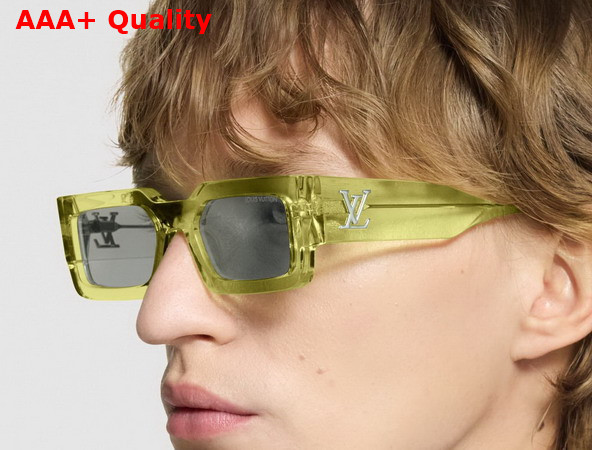 LV Clash Low Square Sunglasses in Lemon Acetate Z2703E Replica