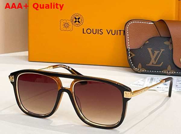 LV Legacy Pilot Sunglasses in Black Z2595U Replica