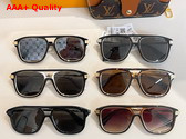 LV Legacy Pilot Sunglasses in Black Z2595U Replica