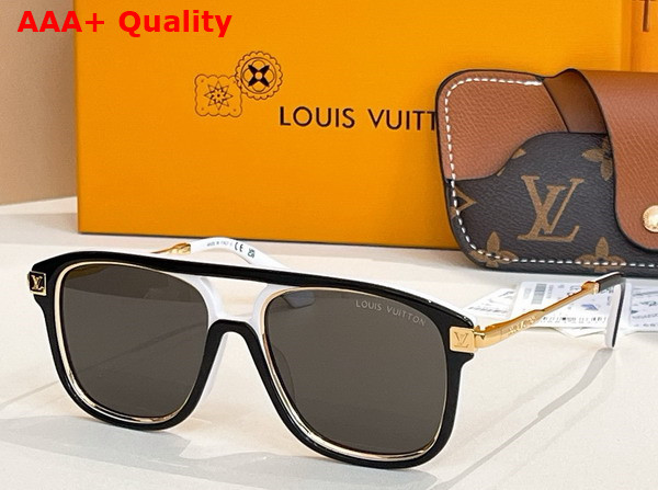 LV Legacy Pilot Sunglasses in Black Z2595U Replica