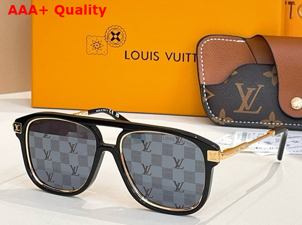 LV Legacy Pilot Sunglasses in Black Z2595U Replica
