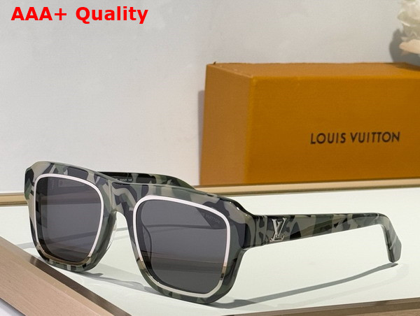 LV Legacy Square Large Sunglasses Black Frame in Japanese Acetate Z2505W Replica