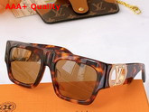 LV Link Square Sunglasses Dark Tortoise Z1749W Replica