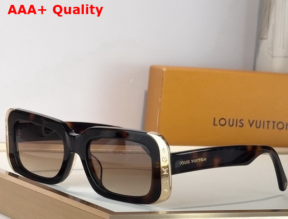 LV Moon Square Sunglasses in Black Z1664W Replica