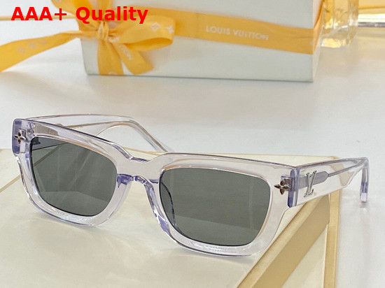 Louis Vuitton Airspeed Sunglasses Black Acetate Frame Z1505E Replica