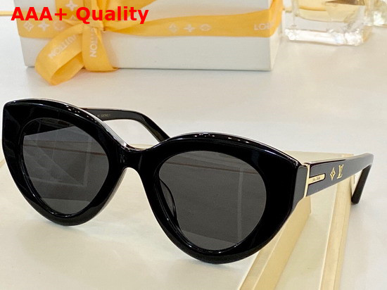 Louis Vuitton Cat Eye Sunglasses with Flower Details Replica
