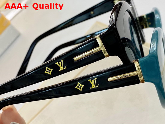 Louis Vuitton Cat Eye Sunglasses with Flower Details Replica