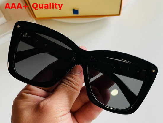 Louis Vuitton Manhattan Sunglasses Black Z1427 Replica