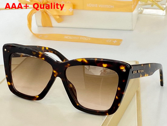 Louis Vuitton Manhattan Sunglasses Dark Tortoise Z1428 Replica