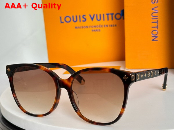 Louis Vuitton My Monogram Light Cat Eye Sunglasses in Black Z1657E Replica