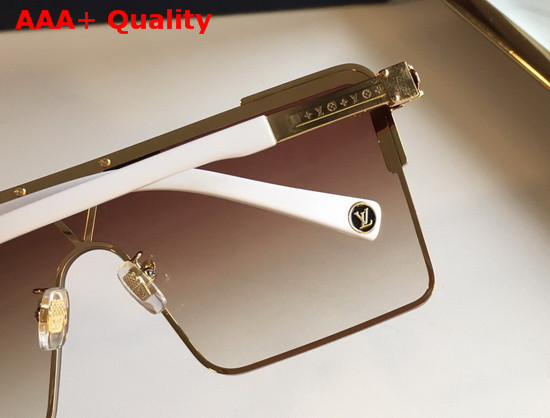 Louis Vuitton Oversized Square Frame Sunglasses Tea Color Replica