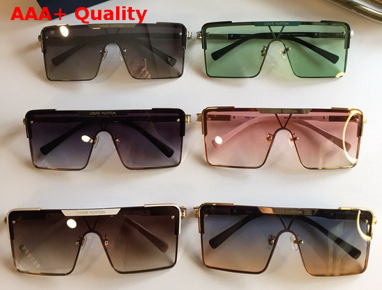 Louis Vuitton Oversized Square Frame Sunglasses Tea Color Replica