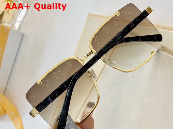 Louis Vuitton Square Sunglasses with Monogram Motif Replica