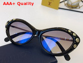 Louis Vuitton Womens Sunglasses Swimming Pool Black Z1124E Replica