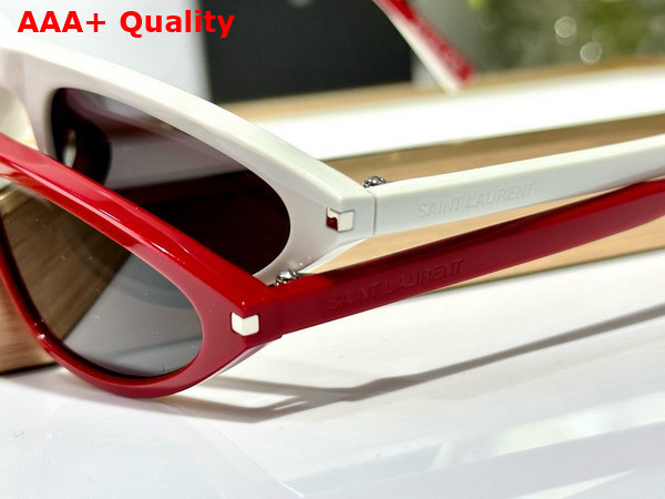 Saint Laurent SL 703 Sunglasses in White Replica