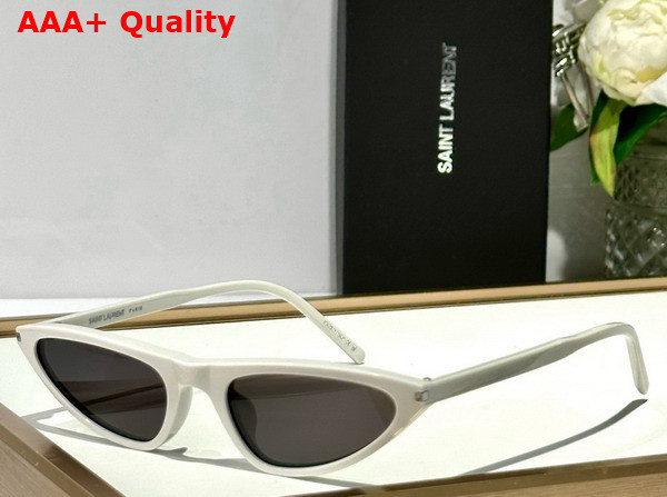 Saint Laurent SL 703 Sunglasses in White Replica