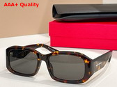 Saint Laurent SL 809 Sunglasses Medium Havana and Grey Replica