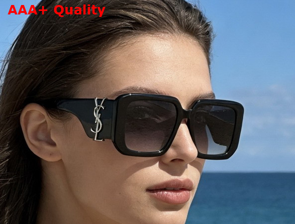 Saint Laurent SL M119 Blaze Sunglasses in Black Replica