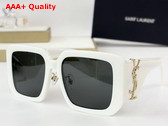Saint Laurent SL M119 Blaze Sunglasses in White Replica