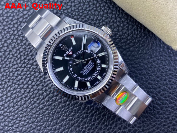 Rolex Sky Dweller Oyster 42mm Oystersteel and White Gold Replica