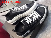 Christian Dior B23 Low Top Sneaker in Black Technical Canvas Replica