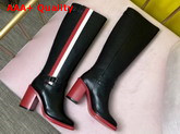 Christian Dior Diorider Calfskin Leather Boot in Black Replica