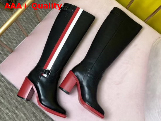 Christian Dior Diorider Calfskin Leather Boot in Black Replica