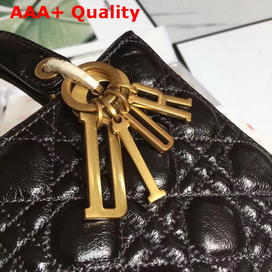 Christian Dior My Lady Dior Bag in Black Cannage Lambskin Replica