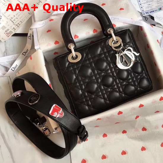 Christian Dior My Lady Dior Bag in Black Lambskin Replica